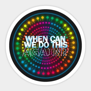 Paint the Night Sticker